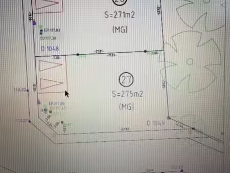 terrain 275 m² irodouer