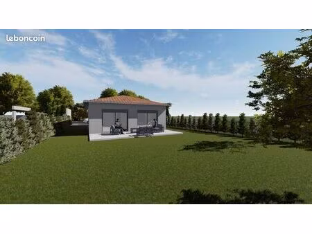 maison t3 plain-pied fronton