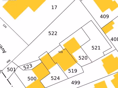 proche chu nîmes terrain constructible 1440m² uca zone uca