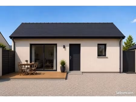 maison neuve 50 m² avec terrasse — proche école et mairie