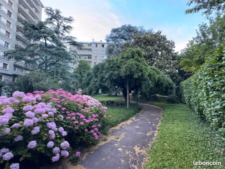 à vendre : appartement rénové de 53 m² – quartier île verte – grenoble