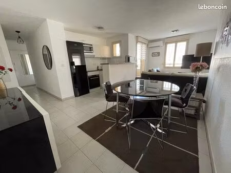 appartement t3 - 58 m2 - portiragnes village - terrasse et parking fermé