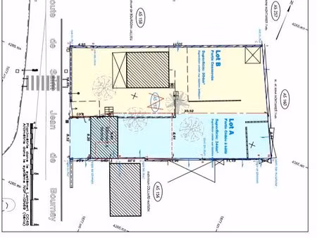 terrain sur bourgoin- jallieu proximité de la gare