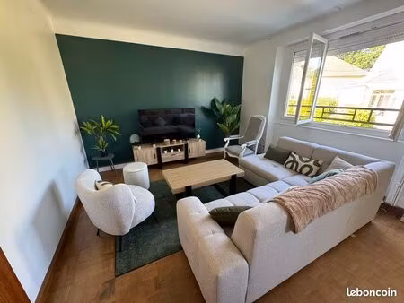 chambre meublée coliving maison jardin quimper