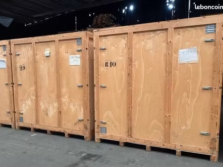 box de stockage 8 m3 et 12 m3