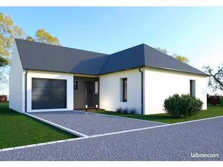 projet de construction d'une maison 95.89 m² avec terrain à gosne (35)