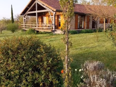 maison individuelle à ossature bois à alvignac
