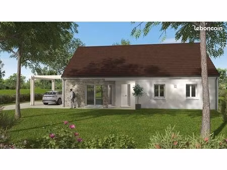 maison 107 m² avec terrain à chateauneuf-sur-loire (45)