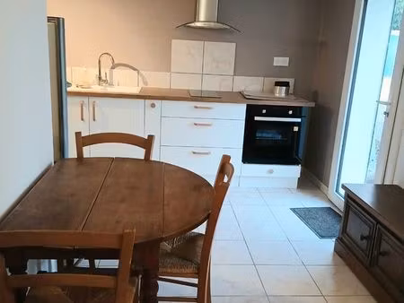 appartement meublé en rez-de-jardin – idéal étudiant – disponible mi-août