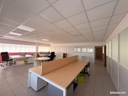 bureau  local professionnel meublé 120m2 - proche revel - accès toulouse castres