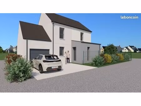 projet de construction d'une maison 102 m² avec terrain à laille (35)