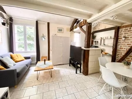 duplex meublé centre tours 31m2 - eau  edf & internet compris