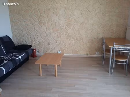 appartement-meublé - 25 m²- tours/st cyr