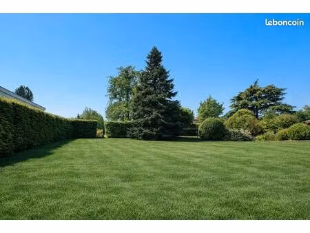 superbe terrain plat et arboré