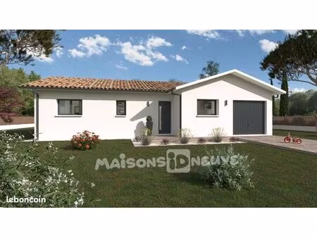 projet de construction d'une maison 90 m² avec terrain à salaunes (33)