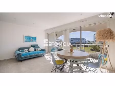 point zero- en 1ere ligne t2 cabine de 38m2 avec terrasse et garage en sous sol