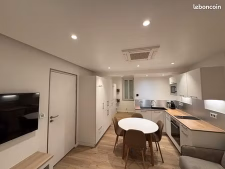 à louer – studio rénové à saint-malo  quartier paramé