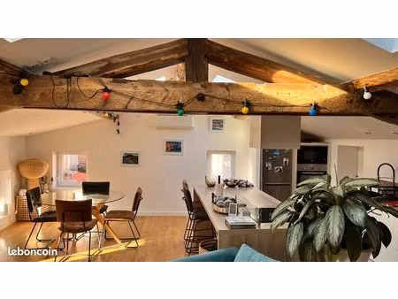 appartement de charme meublé – toulouse hypercentre – 80 m² carrez / 120 m² au sol