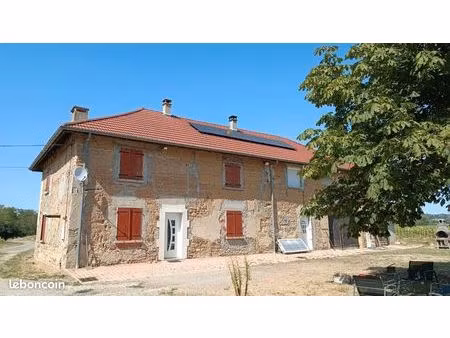 urgent corps de ferme 225m² (lyon/valence) - chauffage neuf