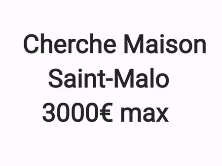 recherche maison saint-malo