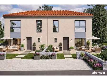 villa jumelée 88 m² avec terrain à saint-cyprien (42)