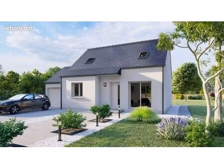 projet de construction d'une maison 80.88 m² avec terrain à la roche-blanche (44)