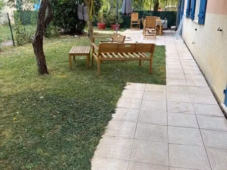 appartement 78 m² • 3 chambres • jardin privatif 150 m² • 2 places parking