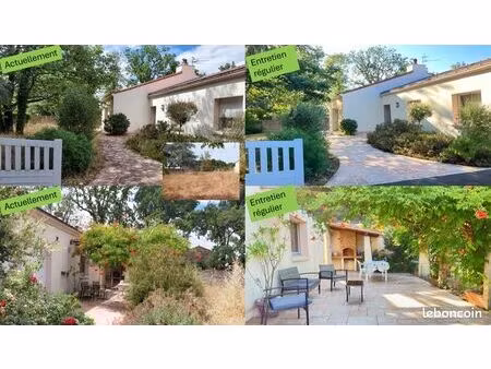maison + double garage sur terrain 1000m2 . entre st philbert et geneston