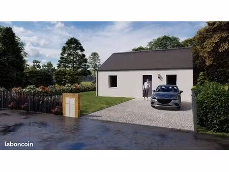 projet de construction d'une maison 68 m² avec terrain à grandchamps-des-fontaines (44)