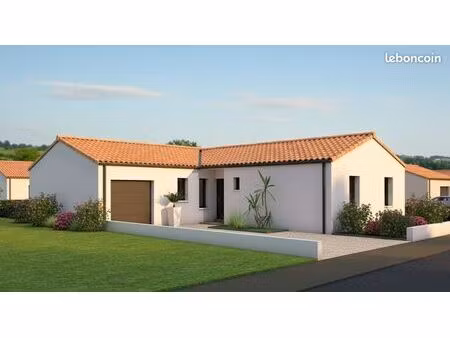 projet de construction d'une maison 100 m² avec terrain à saint-macaire-en-mauges (49)
