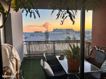 superbe appartement 2 pièces 48m² amnéville avec cave  parking et garage