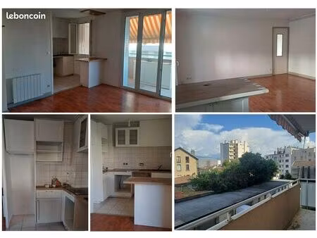 a louer grenoble j-vallier – 3 pièces calme et lumineux  avec balcon 52 m2 environ