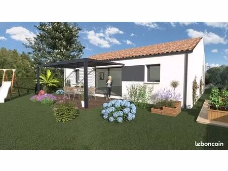 maison 75.15 m² avec terrain à aigrefeuille-sur-maine (44)