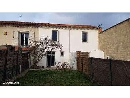 maison de ville t3 / f3 avec jardin - refait a neuf en 2021