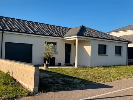 maison individuelle de plain-pied – 3 chambres – garage – construction 2021