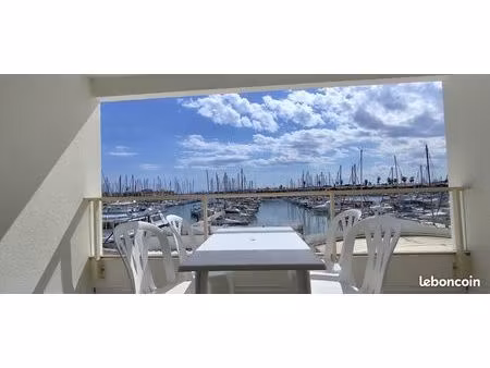 appartement a louer sur le port du cap d'agde