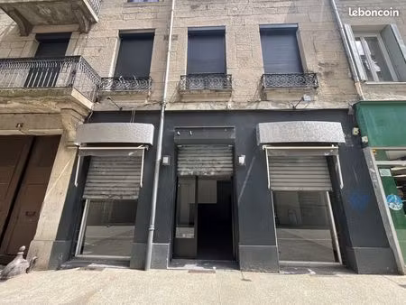 local commercial 80 m² saint-étienne