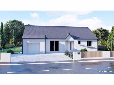 projet de construction d'une maison 86.21 m² avec terrain à saint-mars-du-desert (44)