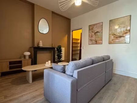 maison de ville rénovée 89 m² – 3 chambres – jardin 100 m² – valenciennes