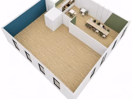 bureaux avec cuisine – 163 4 m² – rue de la barre  angers