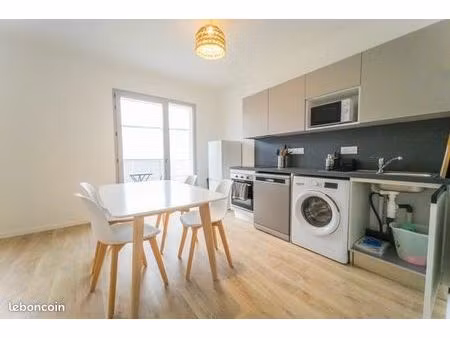 appartement t2 meublé de 46 m² avec balcon – lille