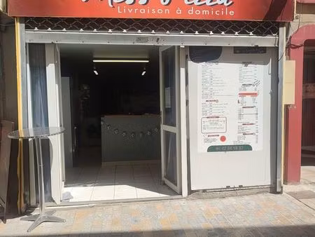 pizzeria à vendre - faible loyer - 105 m² - lespignan