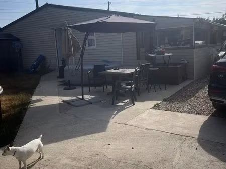 vend chalet et terrain