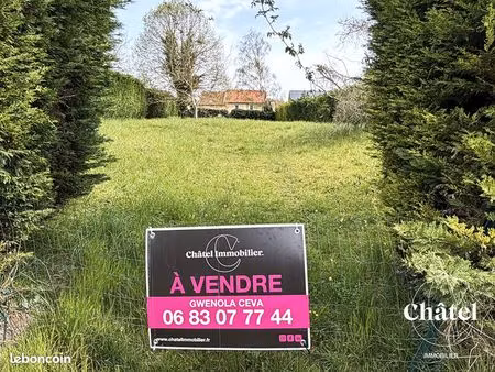 terrain 926 m² crepy en valois