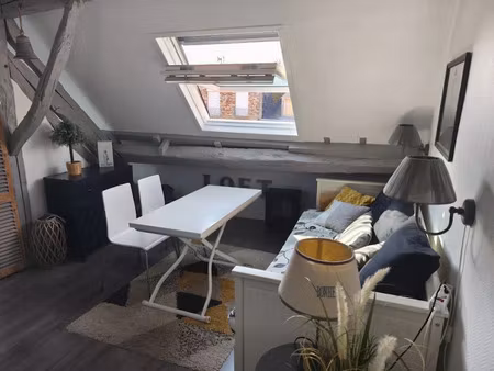 location meublée appartement 1 pièce 22 m² à dieppe (76200)  740 €