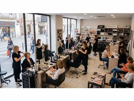fonds de commerce salon de coiffure 117 m²