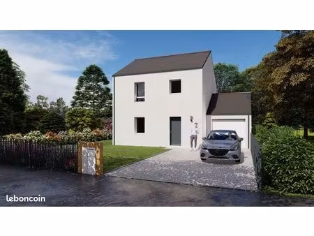 projet de construction d'une maison 88 m² avec terrain à suce-sur-erdre (44)