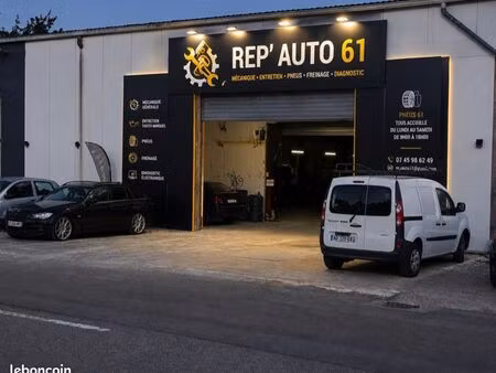 fonds de commerce auto 380 mètres carrés