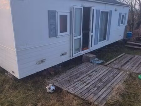 mobilehome avec terrain 1100m2 viabilisé■eau et électricité tout a l'égout uner 200m2 ■eau