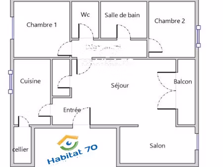 appt avec balcon  3 chambres  le mortard